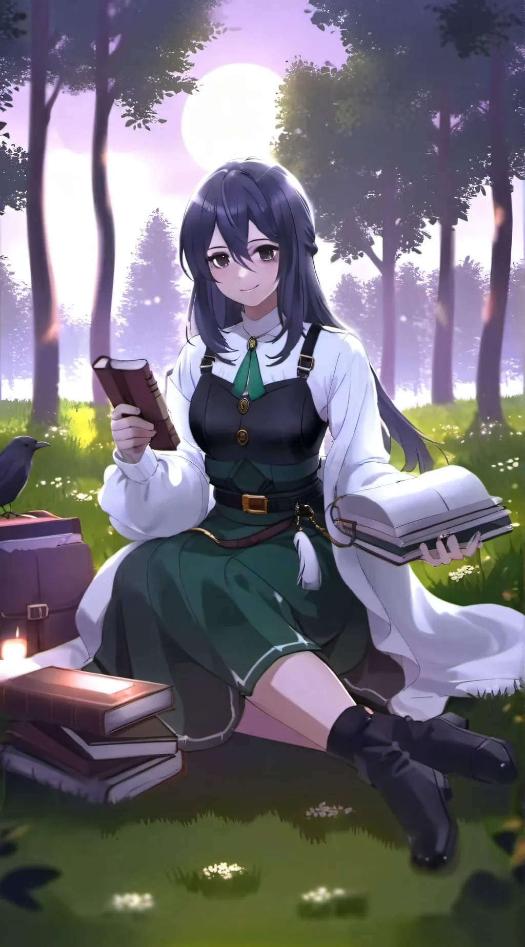 ai character: «-YukixCavendish-» background