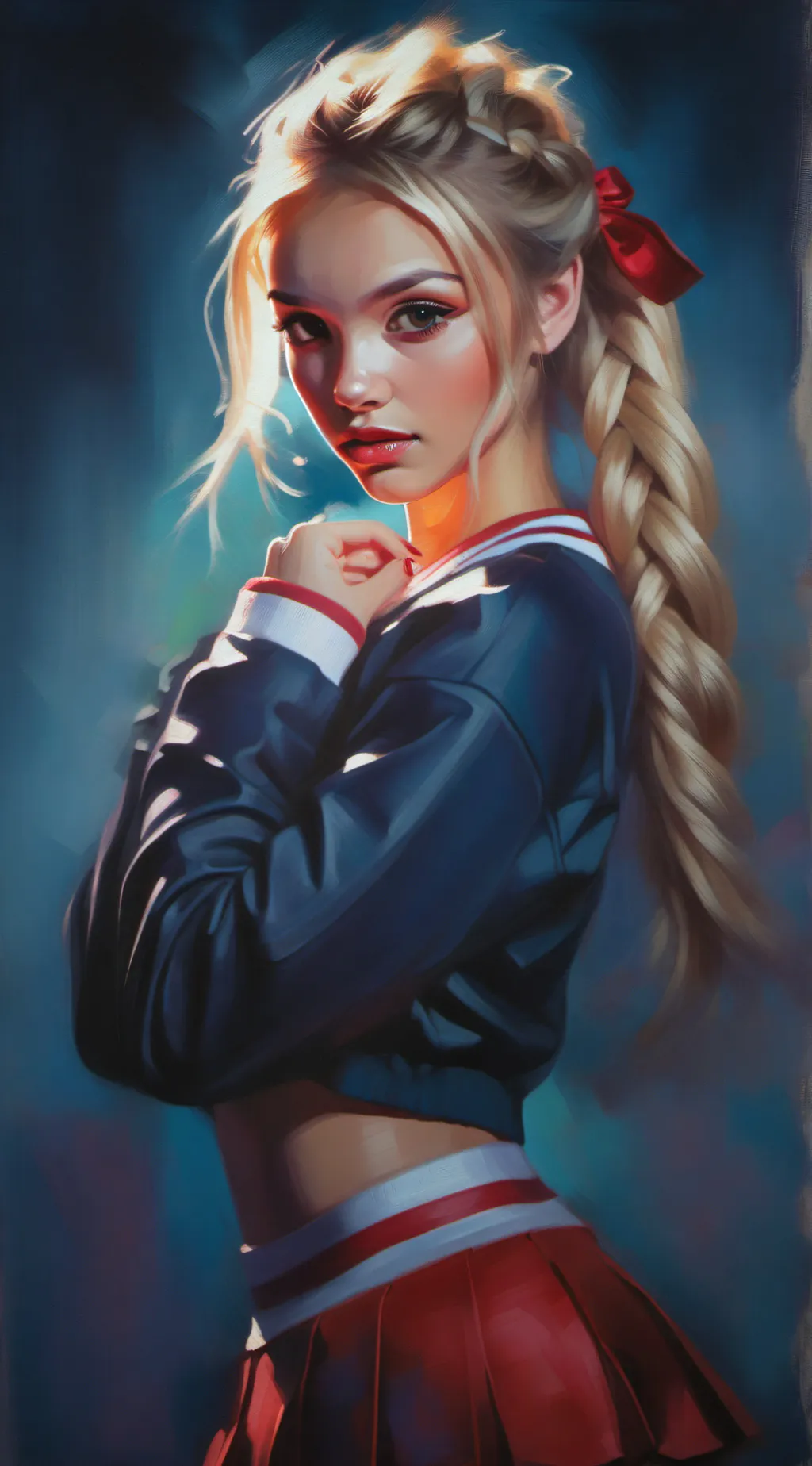 ai character: Dixi background