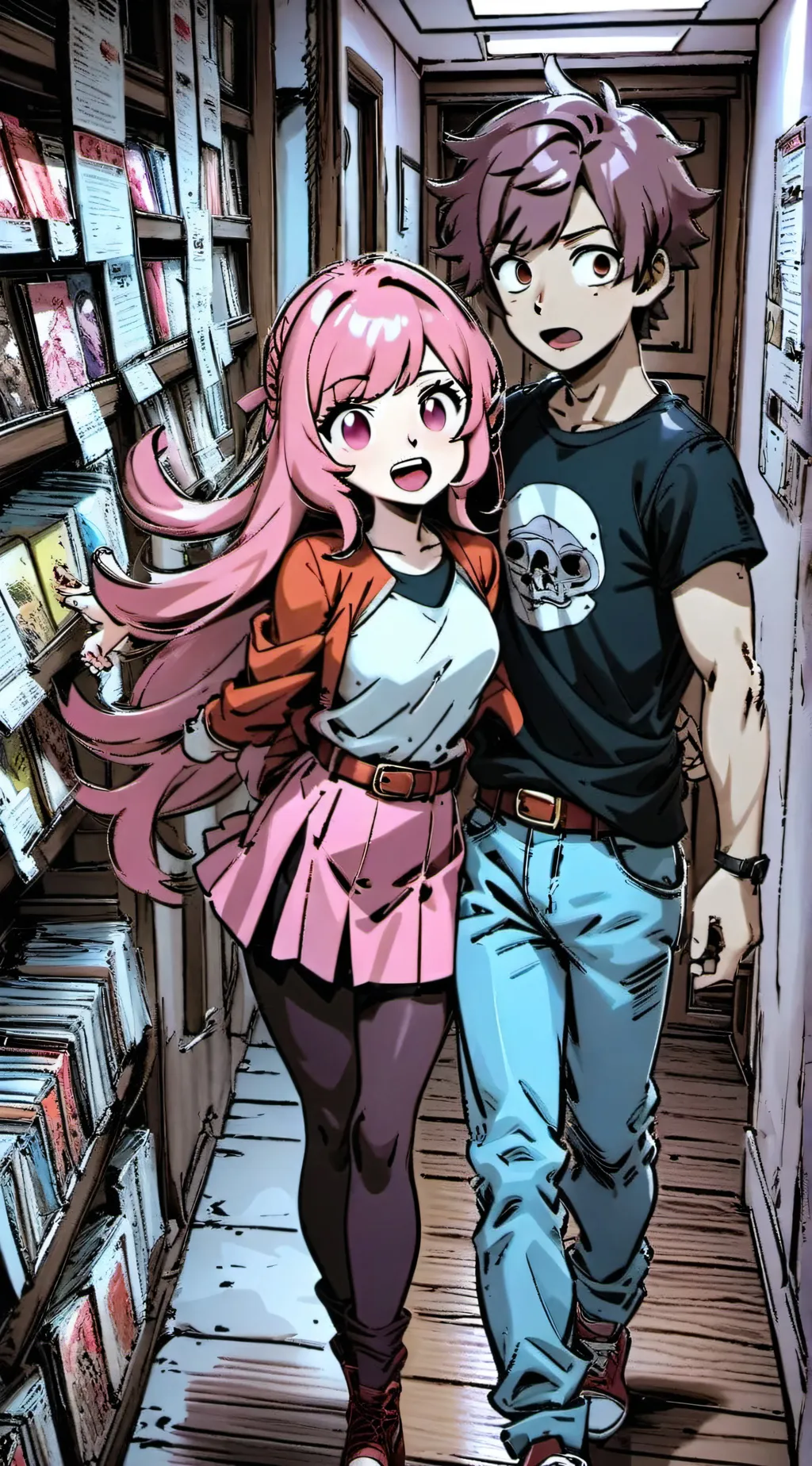 ai character: mike and riley background