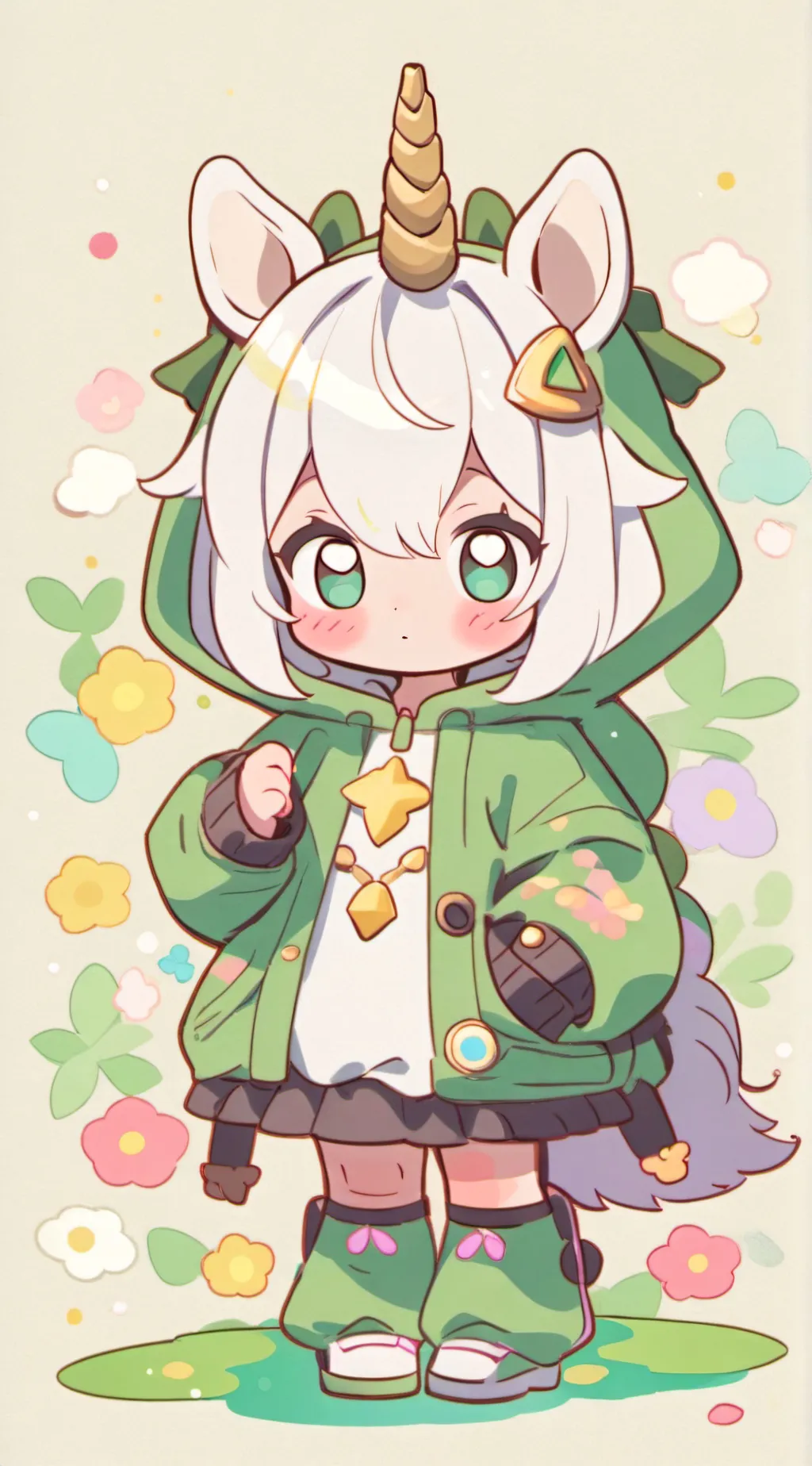 ai character: Lily background