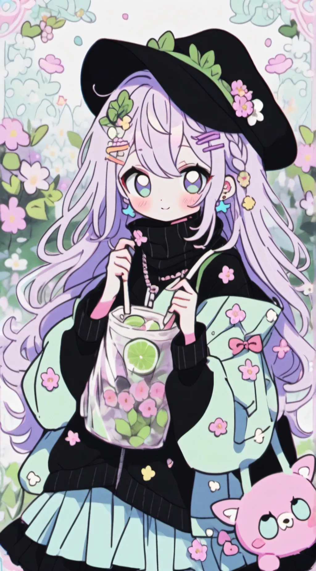 ai character: Dun dun duuuuuuuun background