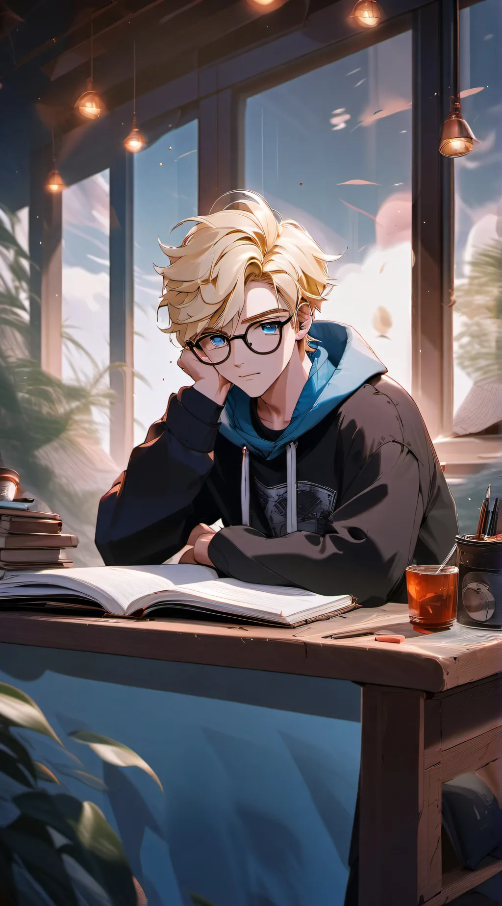 ai character: Liam background