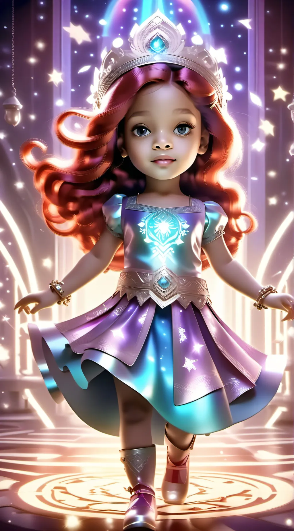 ai character: zaria  background