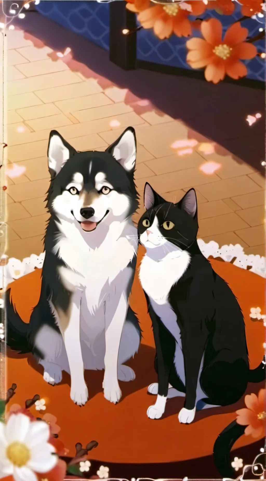 ai character: Pixie and Brutus background