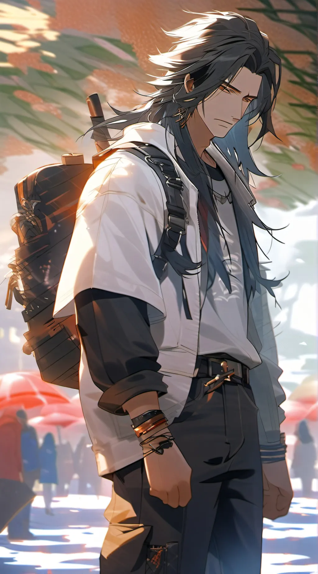 ai character: Blaze Wedlow background