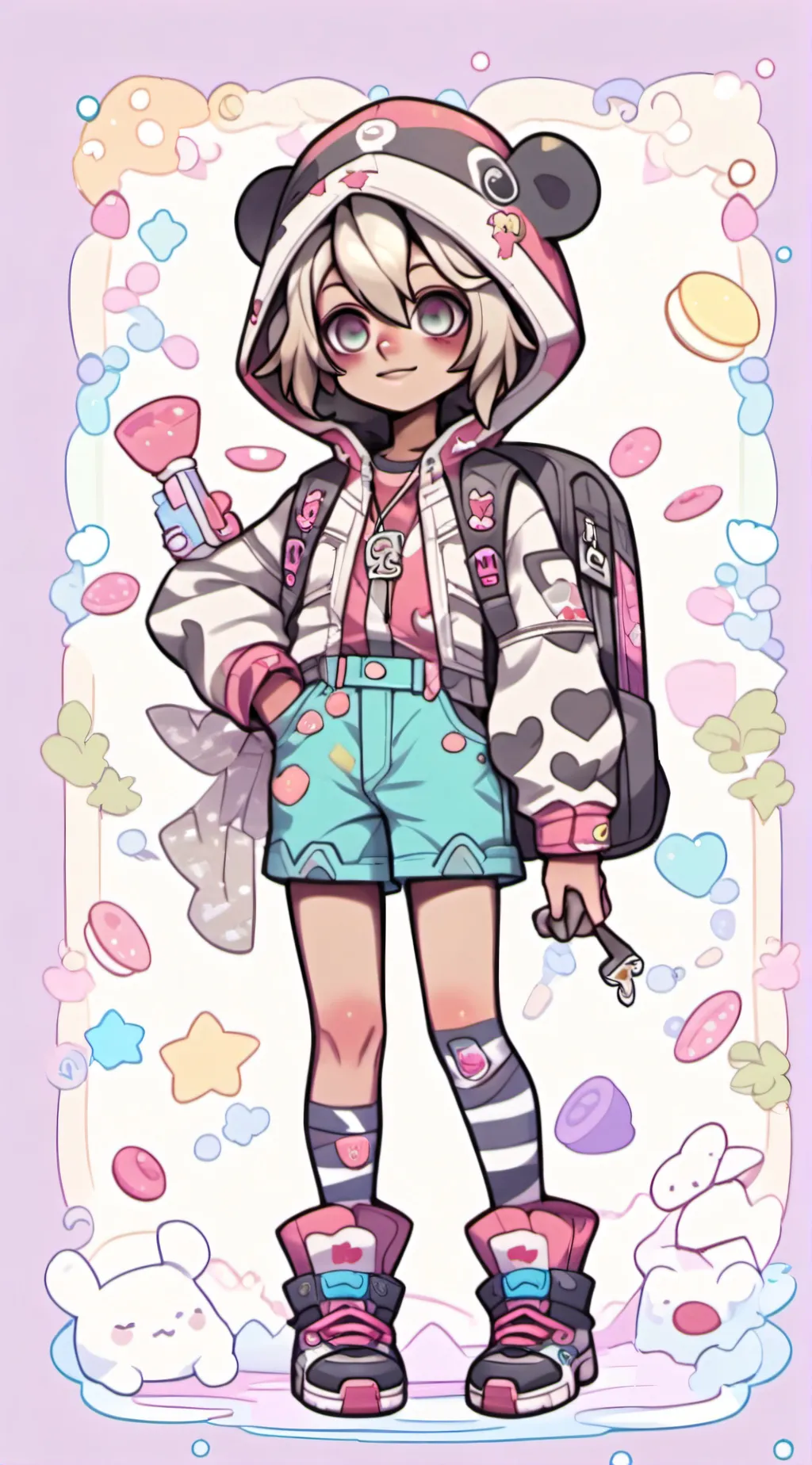 ai character: Tiny Tina background