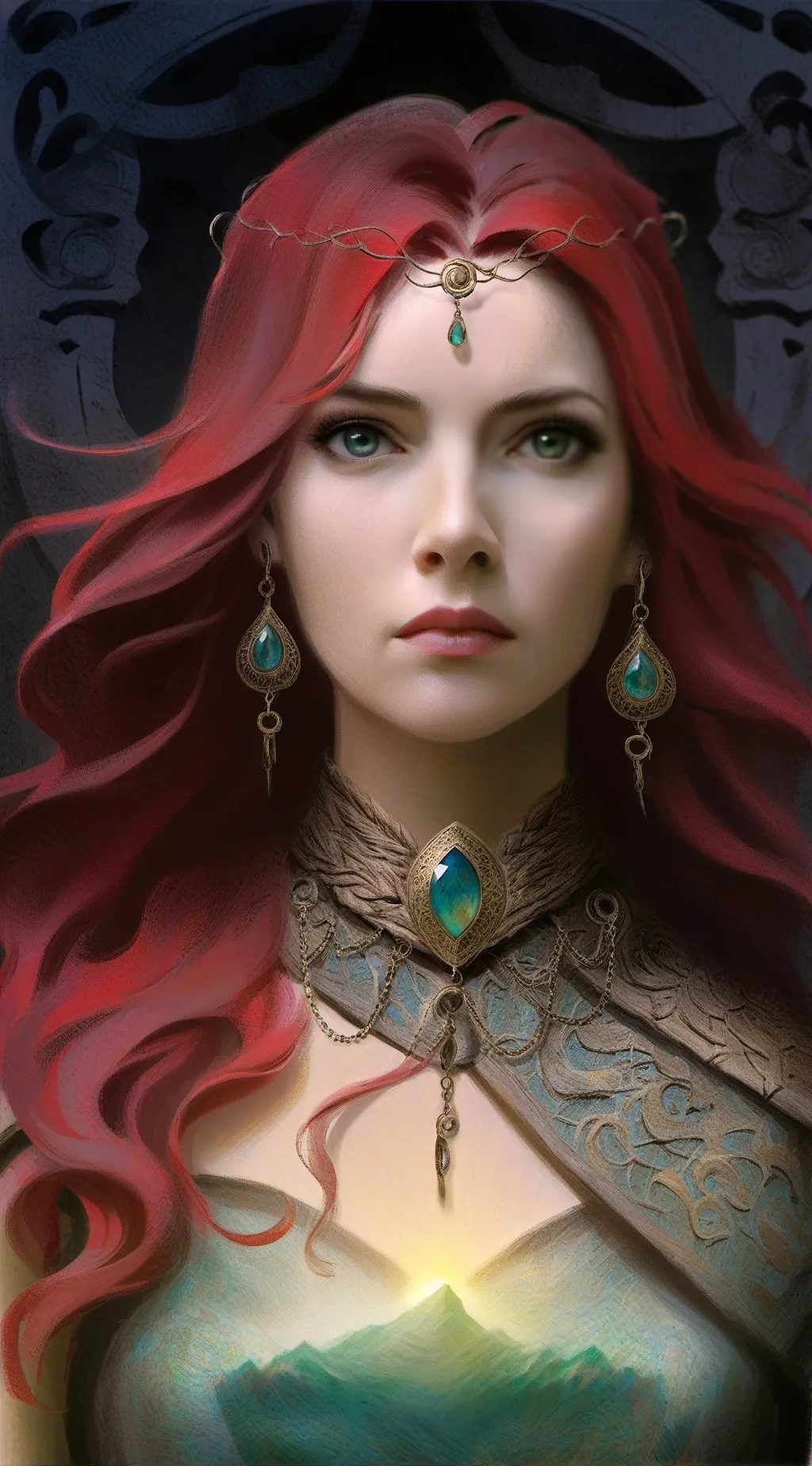 ai character: Aria background