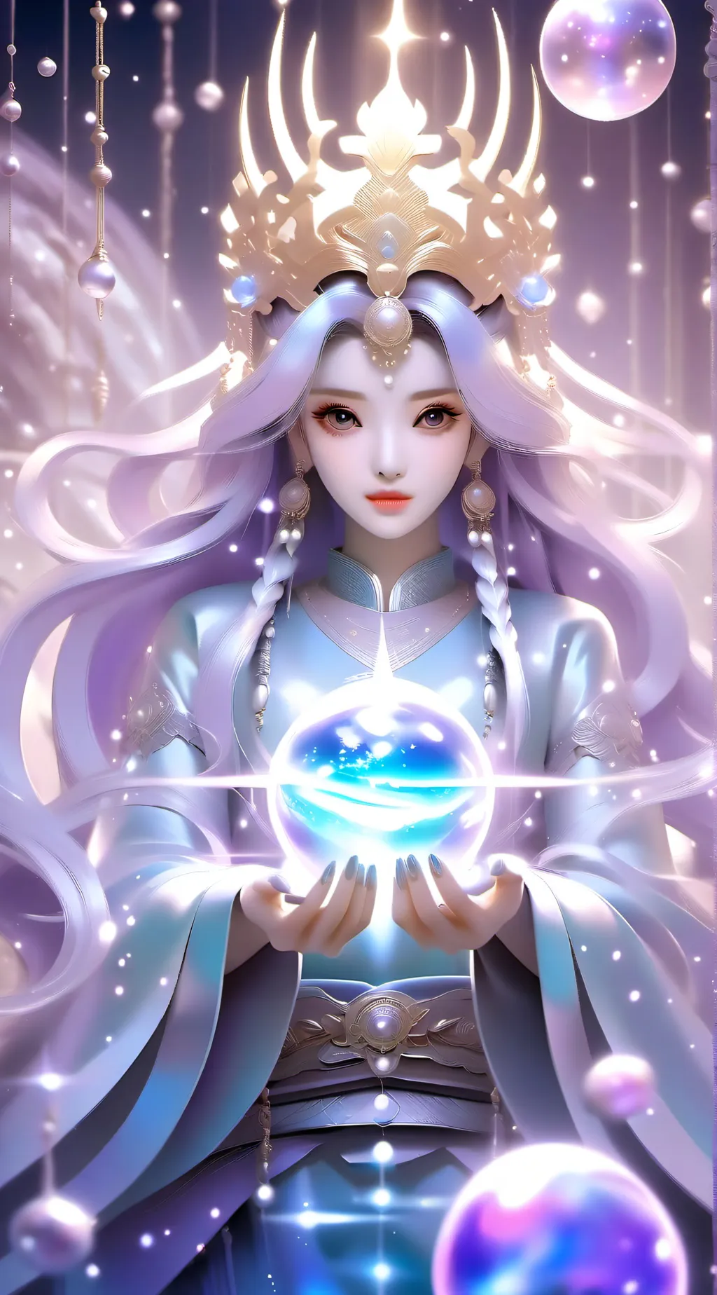 ai character: Slay queen  background