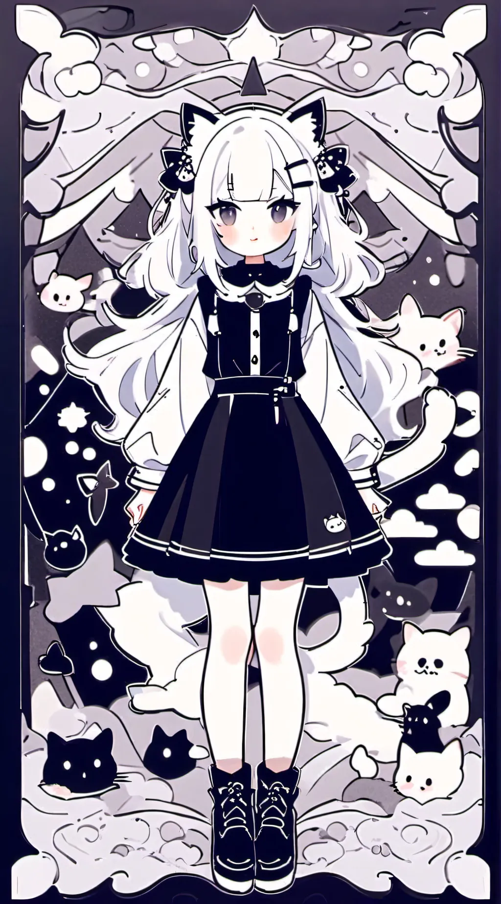ai character: Sky background