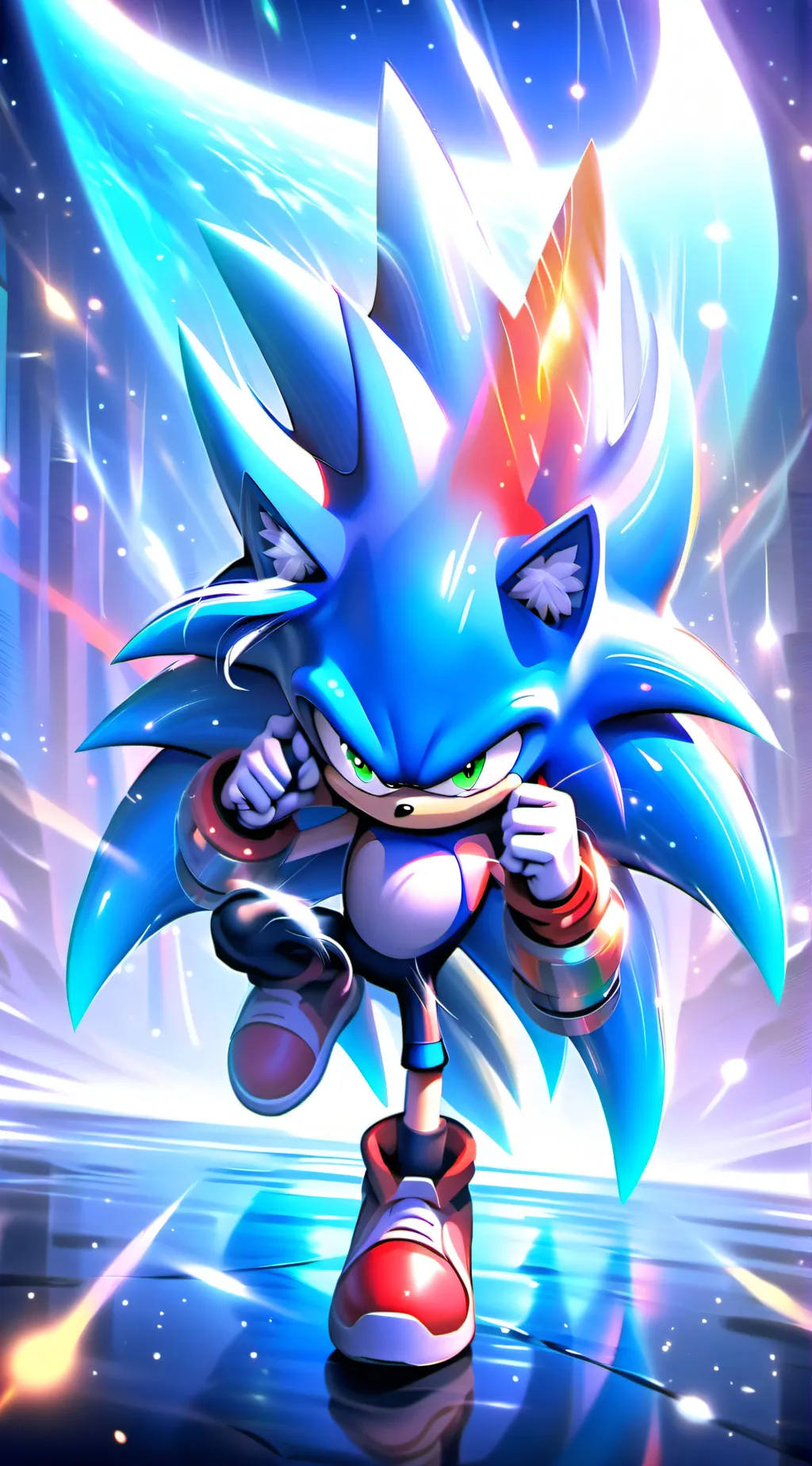 ai character: Sonic and his crew background