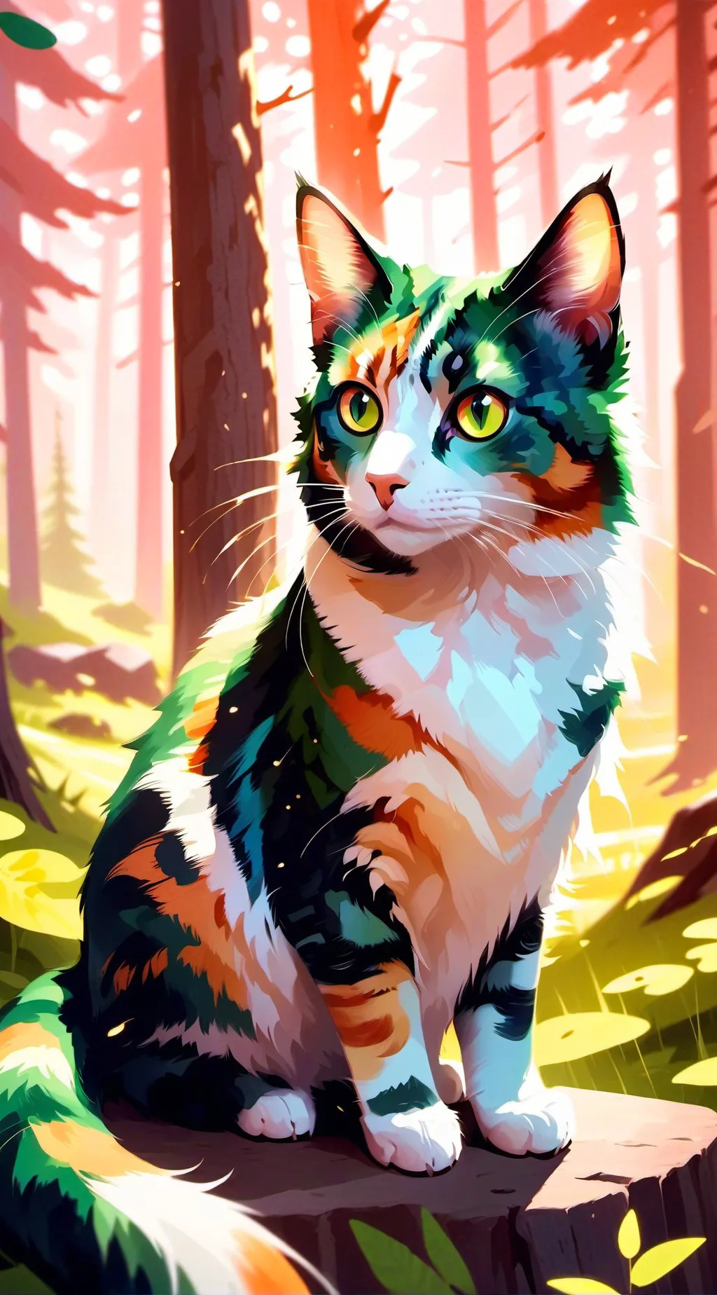 ai character: Ivystorm (my OC!) background