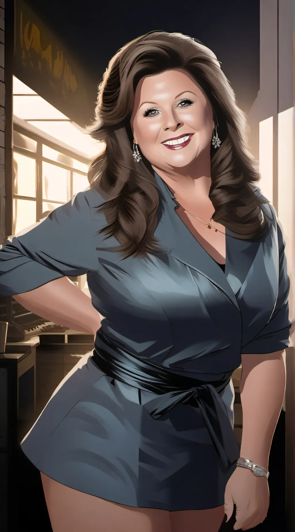 ai character: Abby background