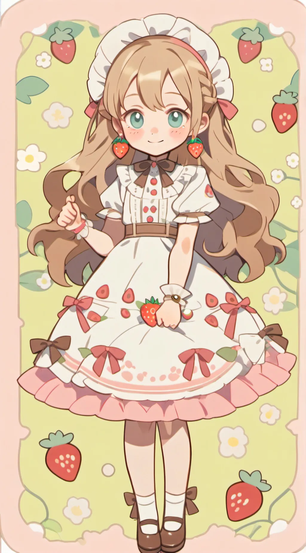 ai character: ❀~Adelay~❀ background