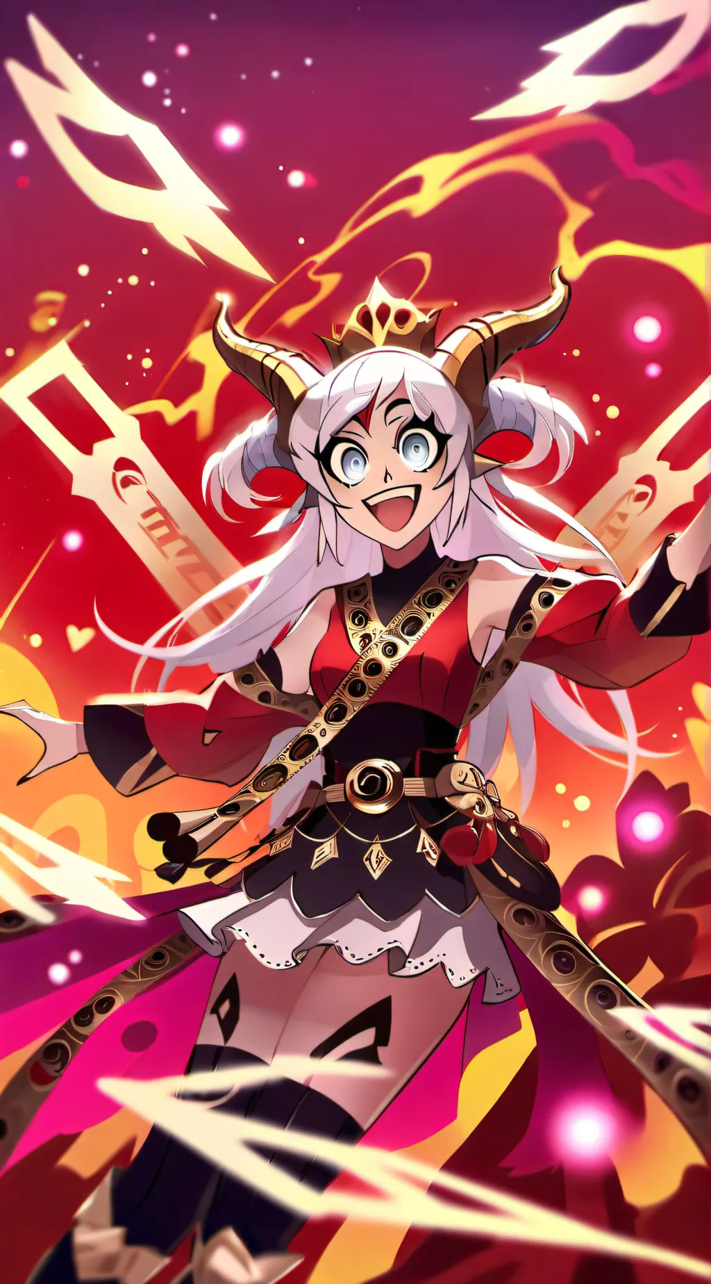 ai character: HH FOREVER background