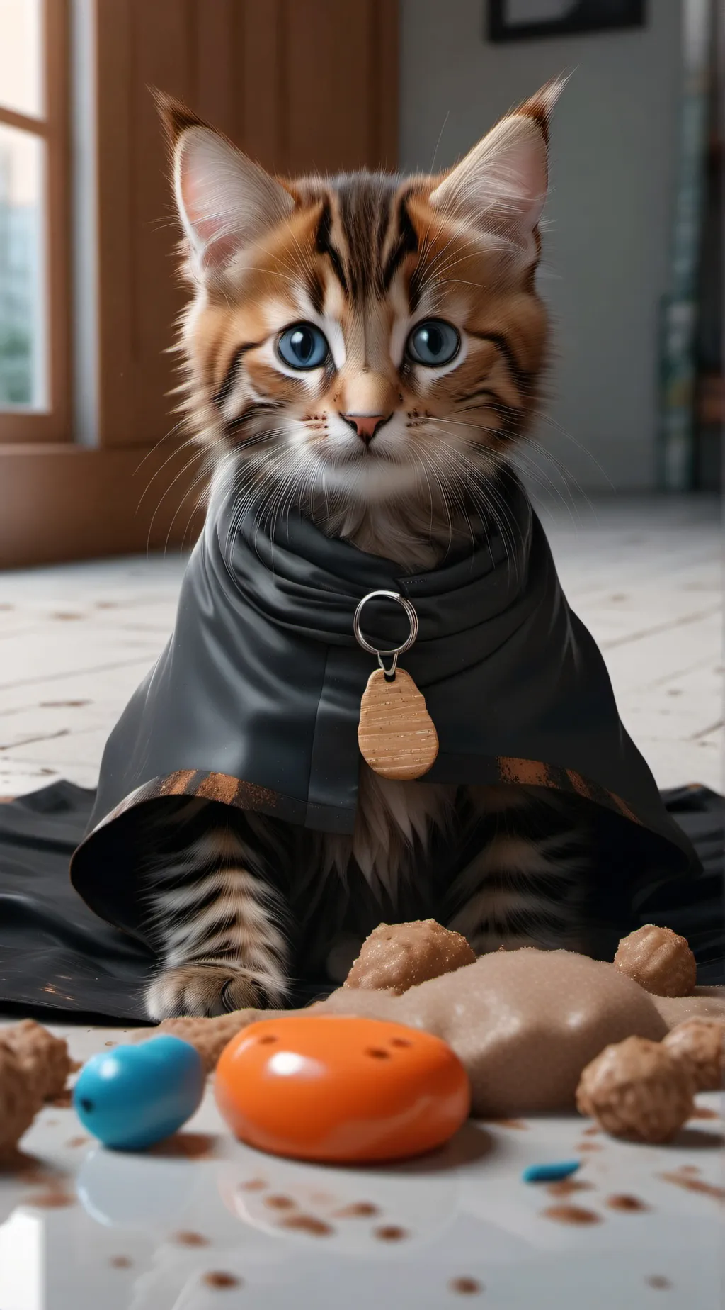 ai character: cookie background