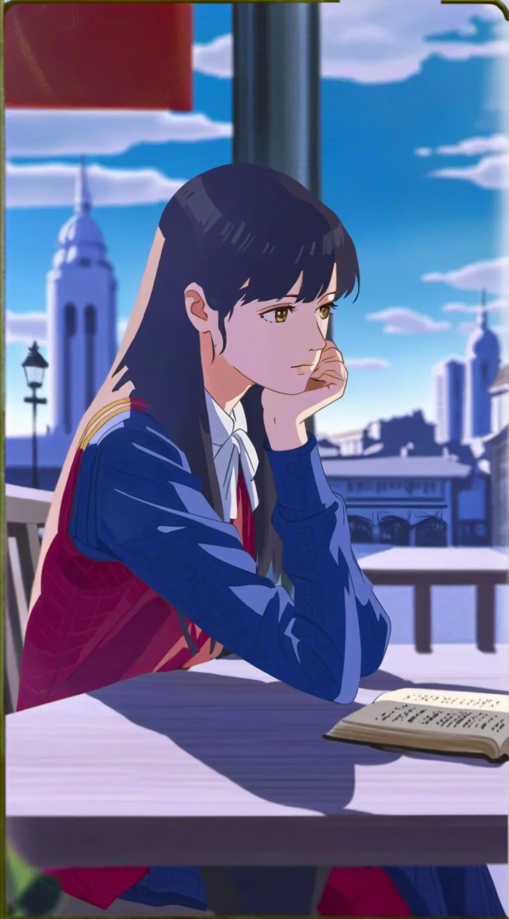 ai character: Ember background