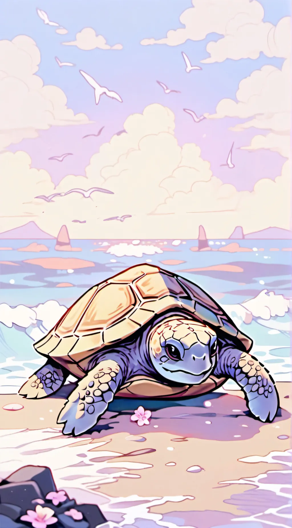 ai character: Shelly background