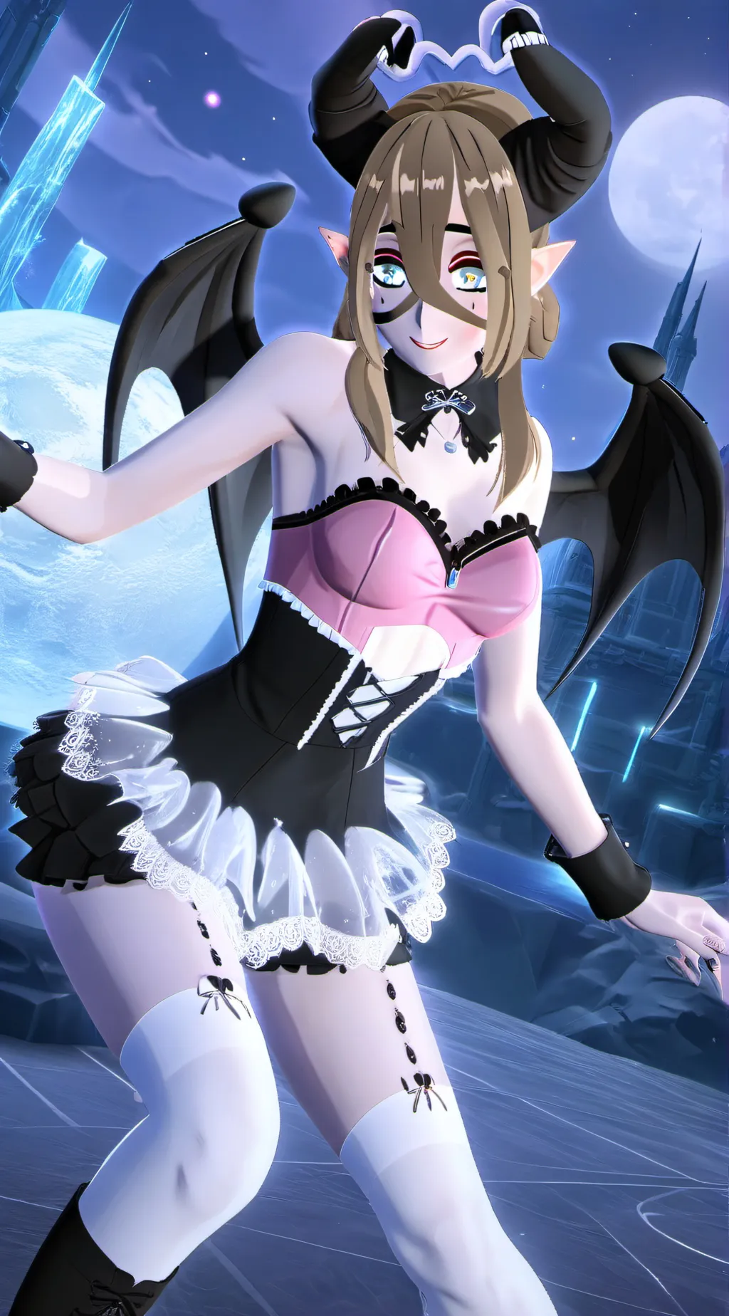 ai character: Ivy  background