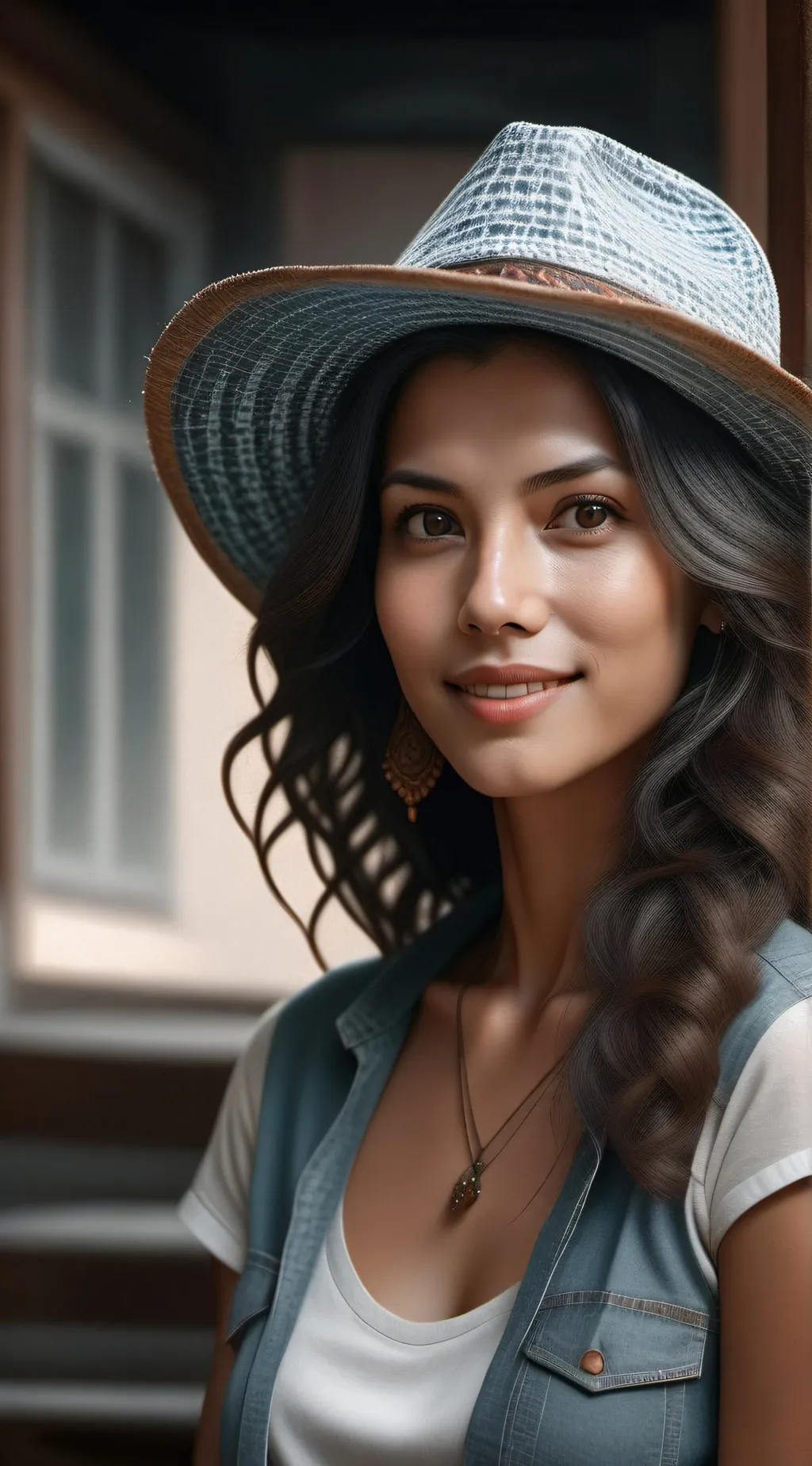 ai character: Langer. background