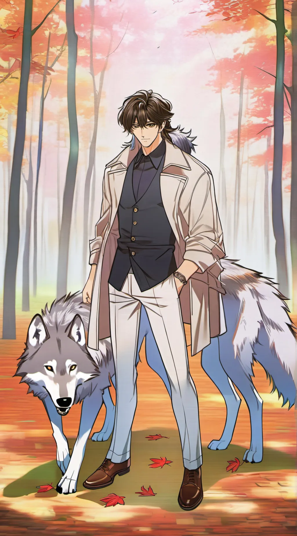 ai character: Michael afton background