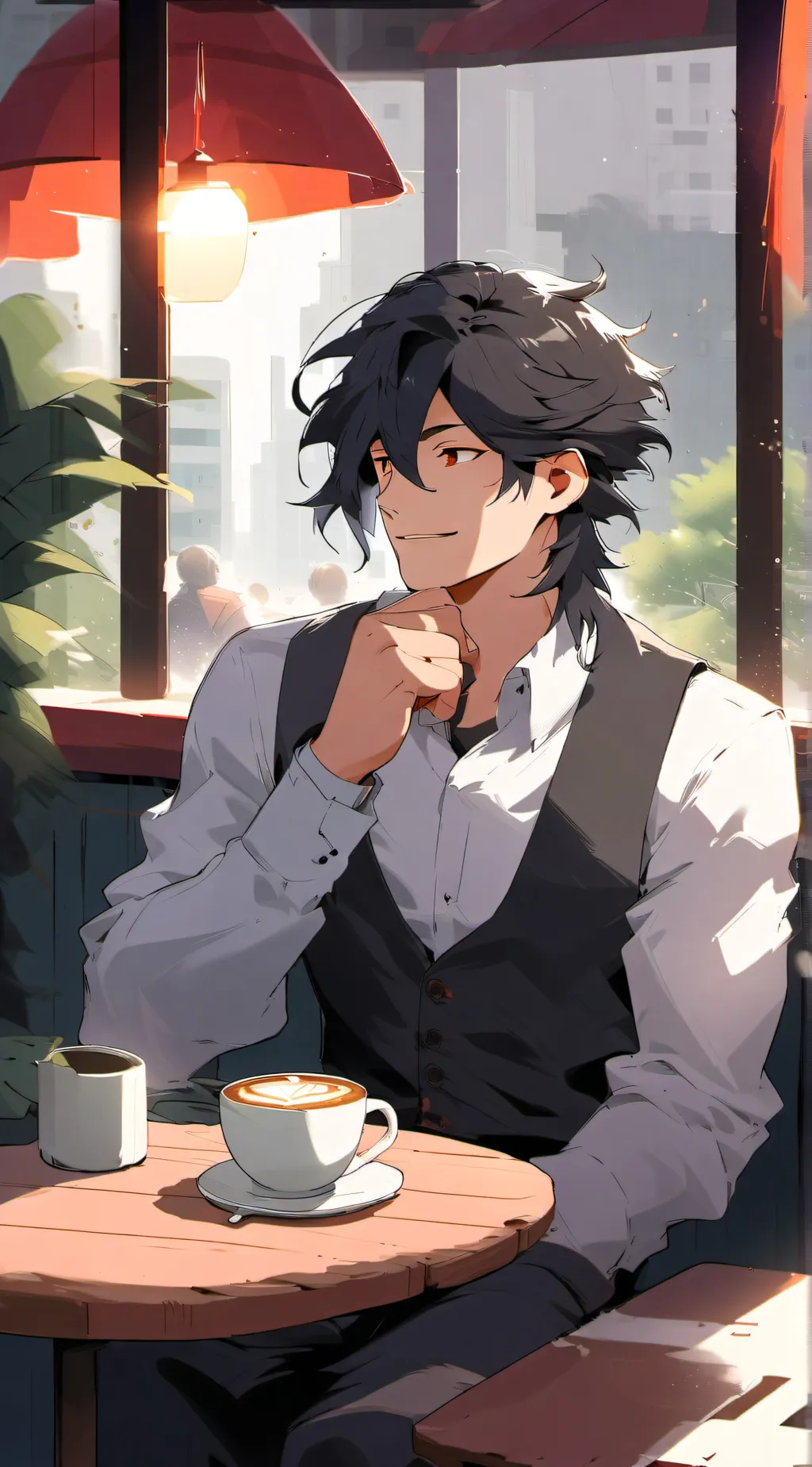 ai character: Issac background