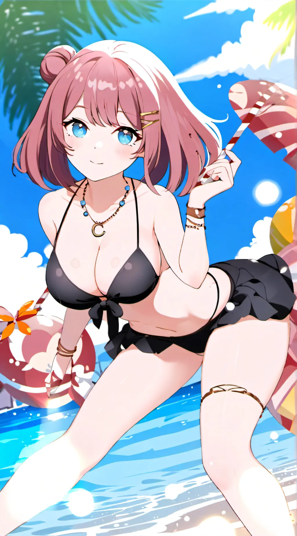 ai character: autumn background