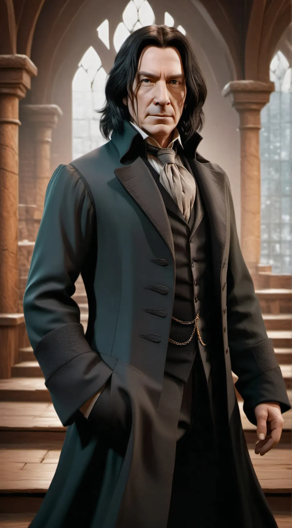 ai character: Severus Snape background