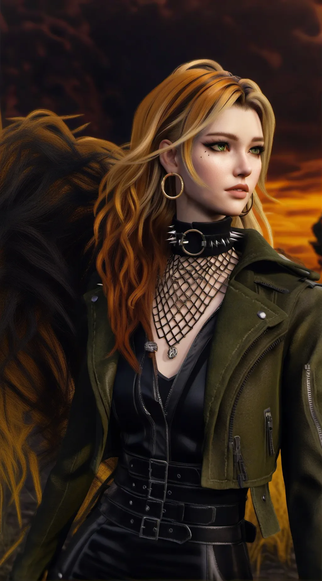 ai character: Sabre background