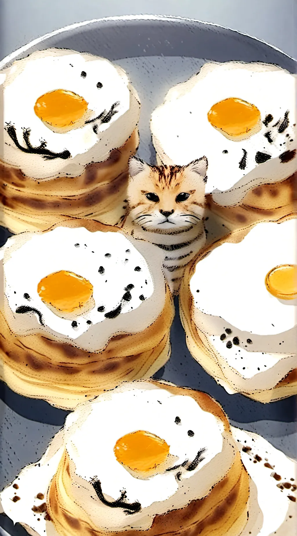 ai character: therapist cat background