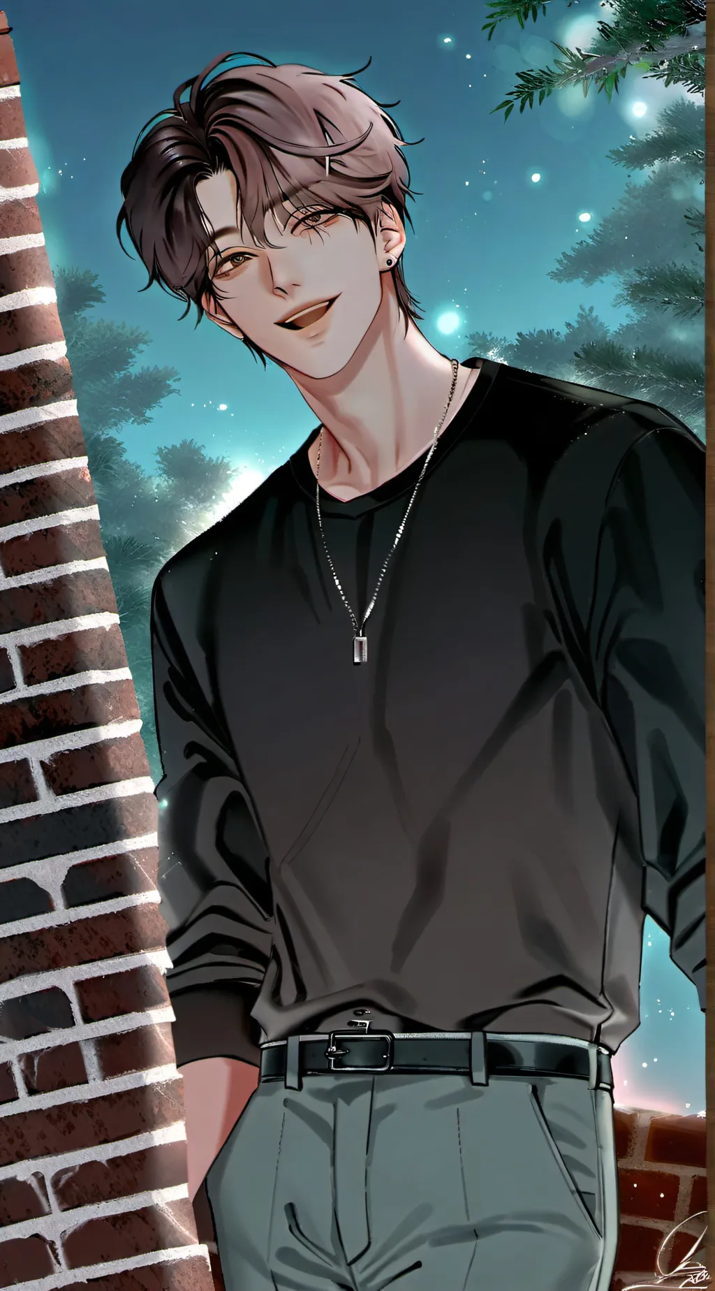 ai character: HEESUNG 💋 background