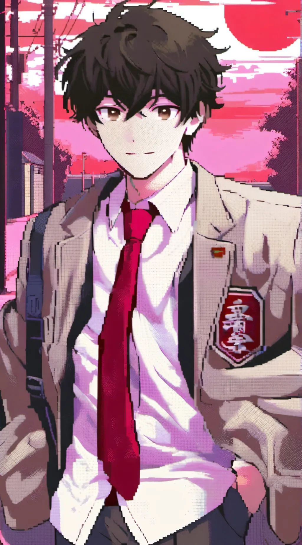 ai character: Kenji Akio background