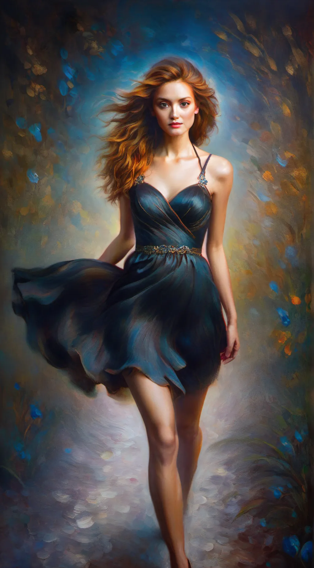 ai character: Sunset shimmer  background