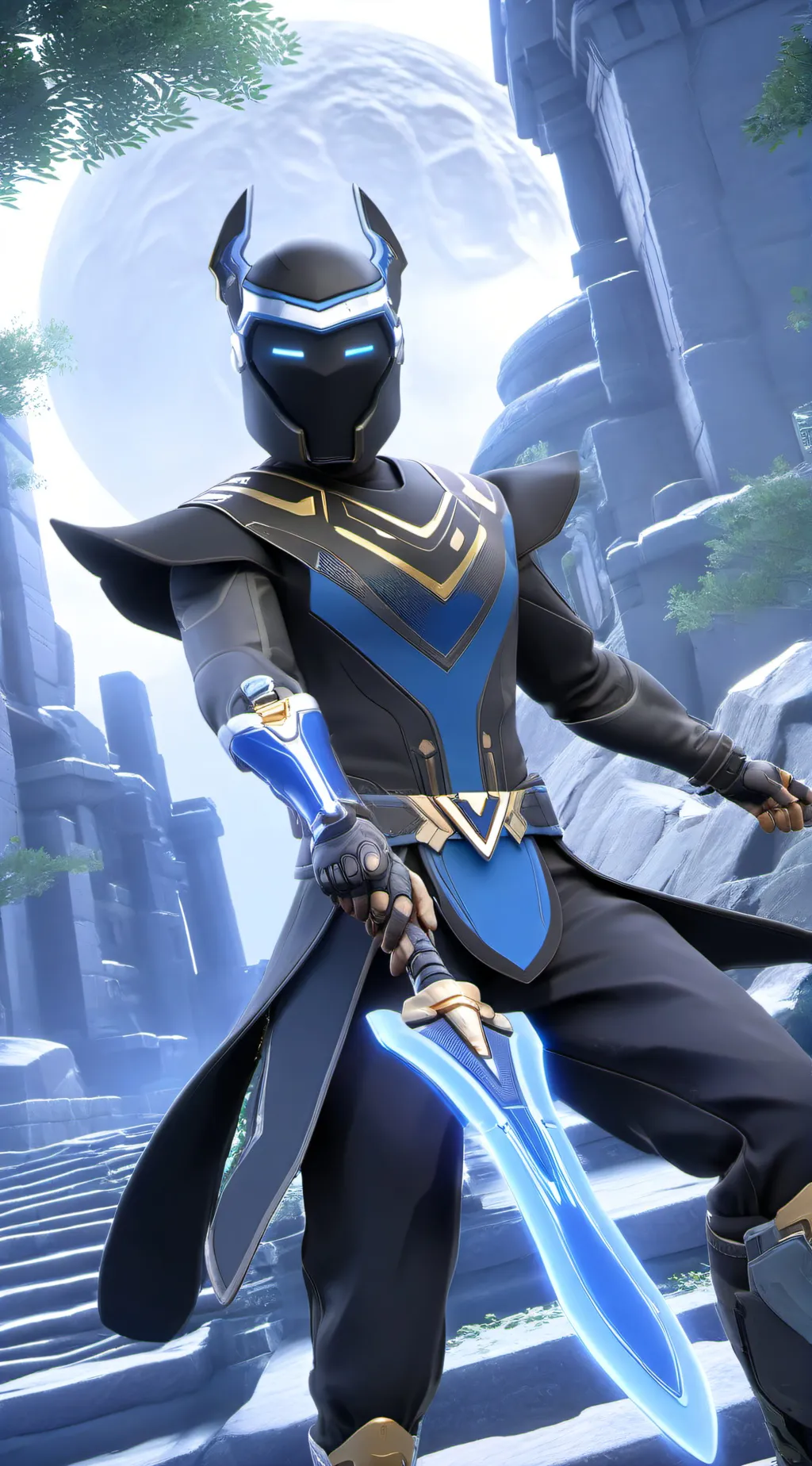 ai character: vince background