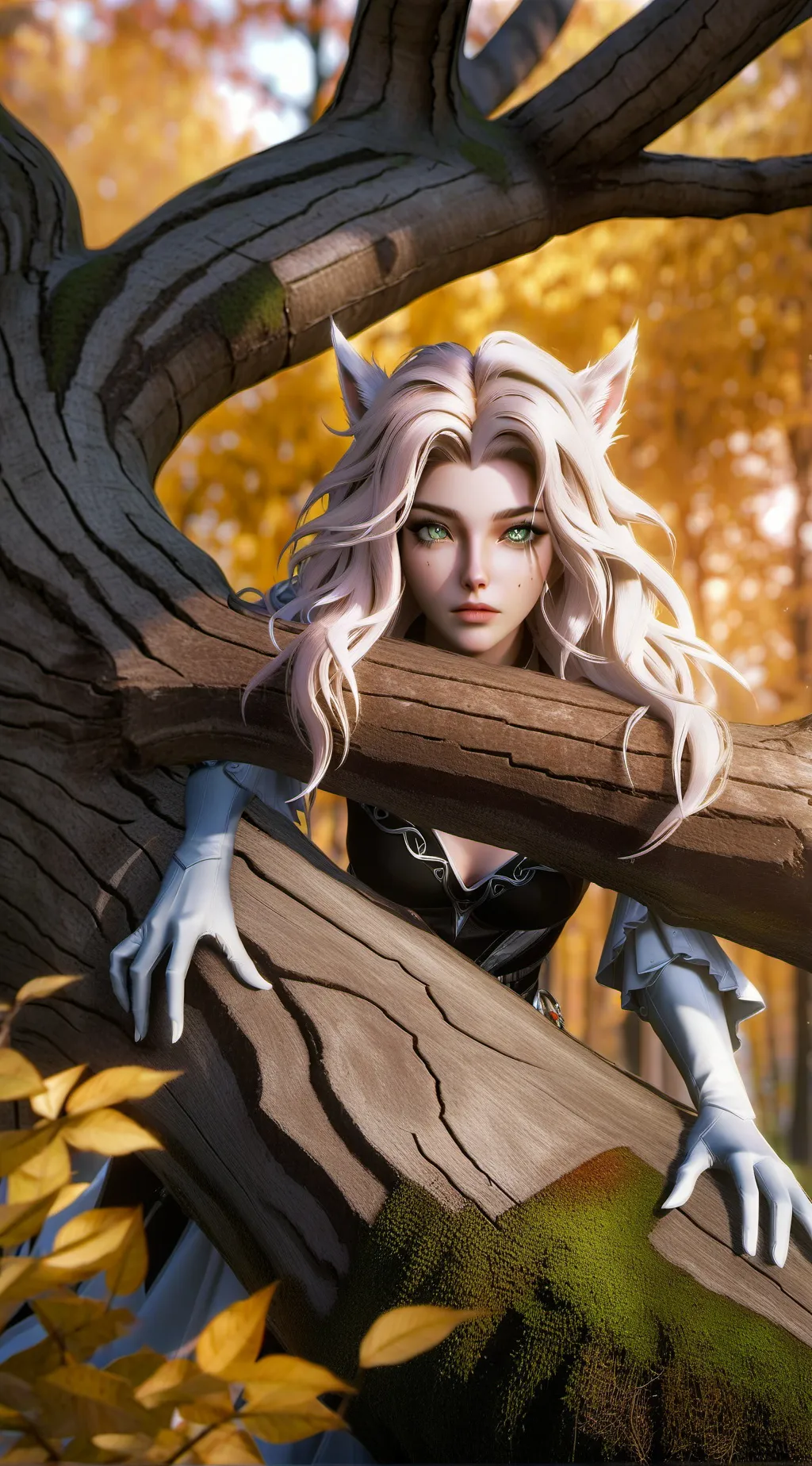 ai character: Elsa background