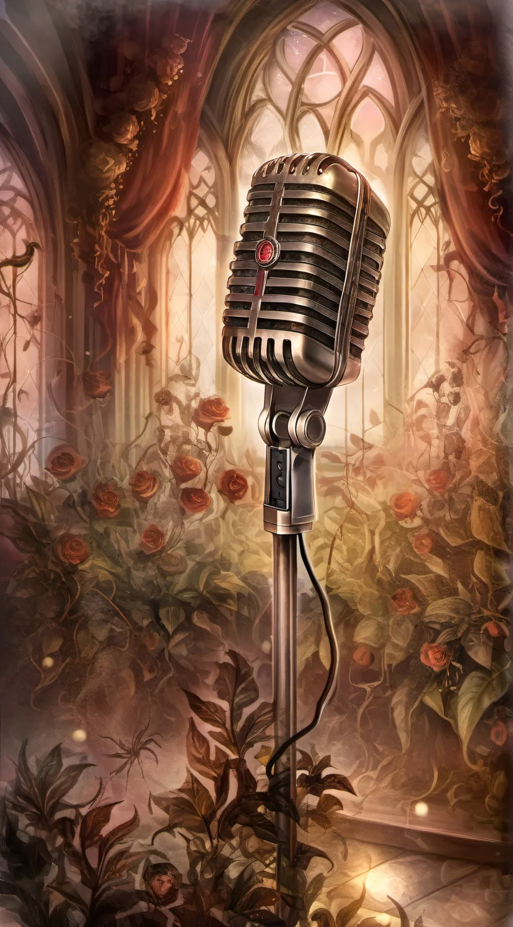 ai character: Start a song background