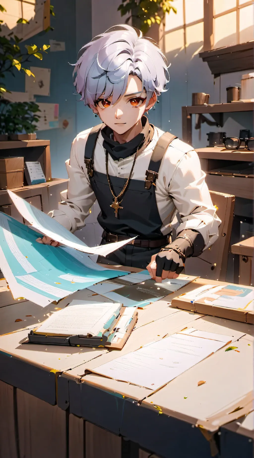 ai character: Zak background