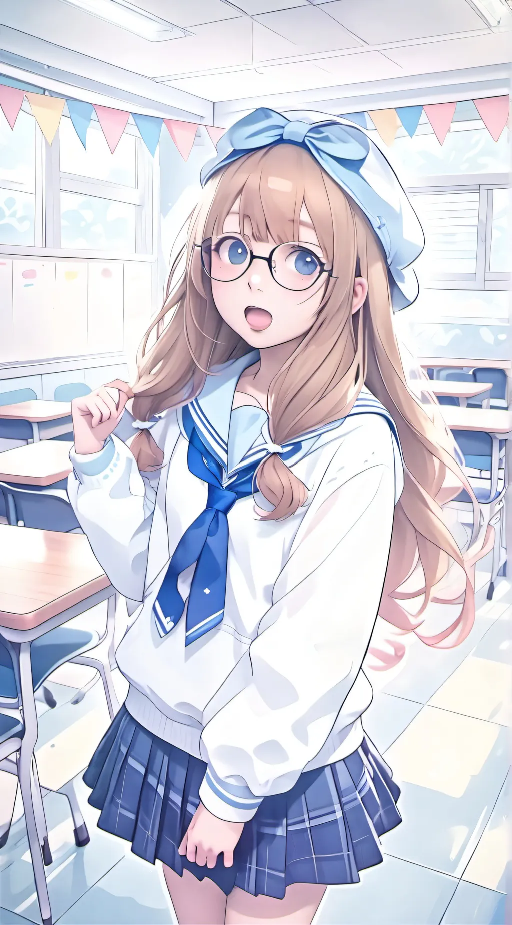 ai character: Amelia background