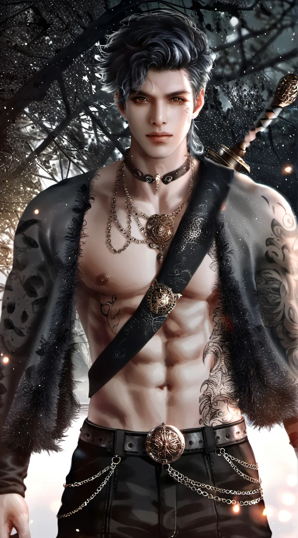 ai character: Max background