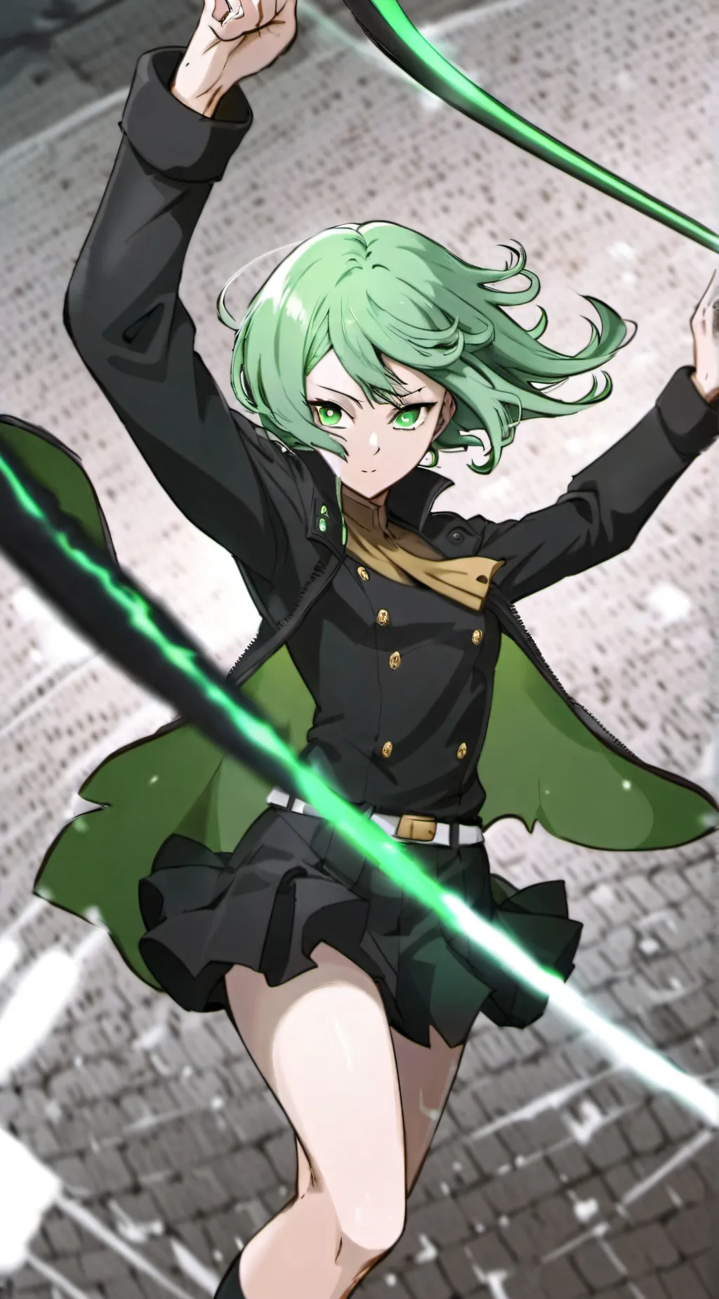 ai character: ❤tatsumaki❤ background