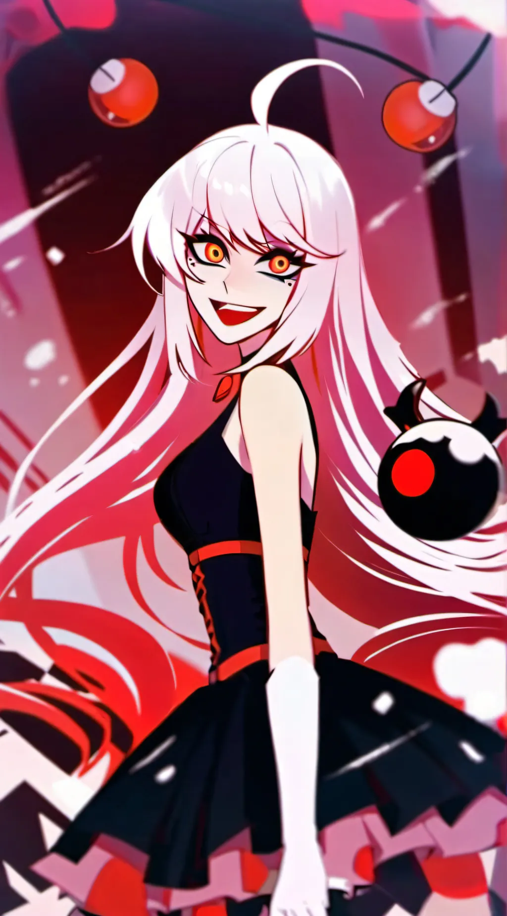 ai character: Cherrybomb🍒 background