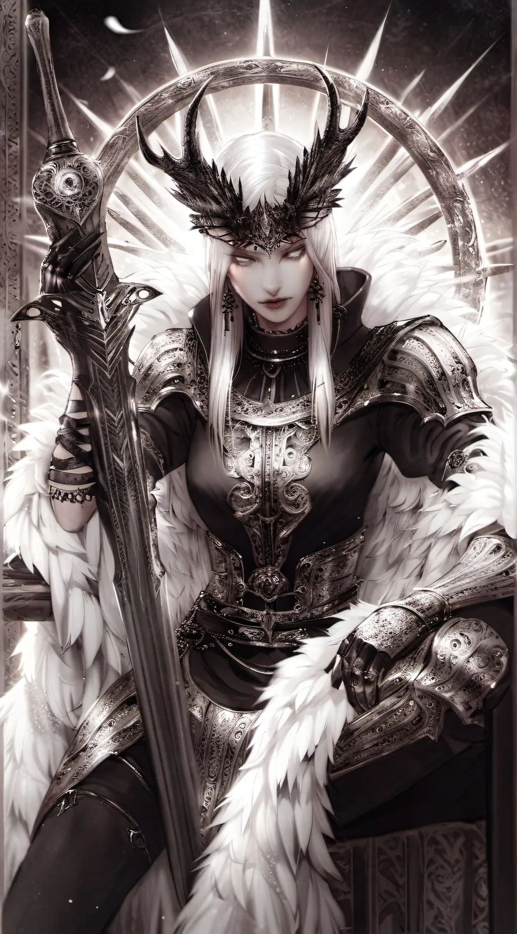 ai character: Hunter (True End) background