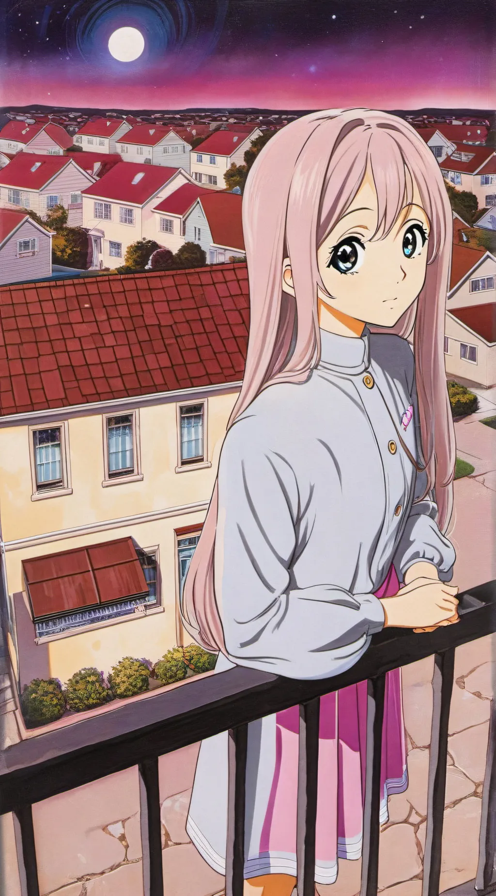 ai character: Hope background