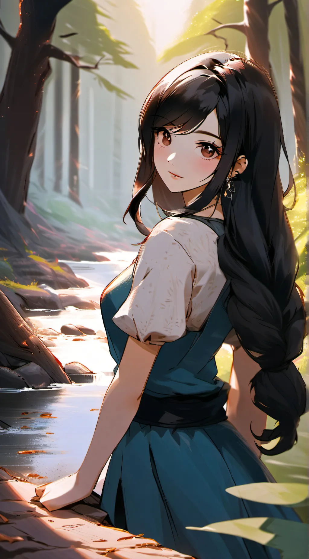 ai character: Ella background