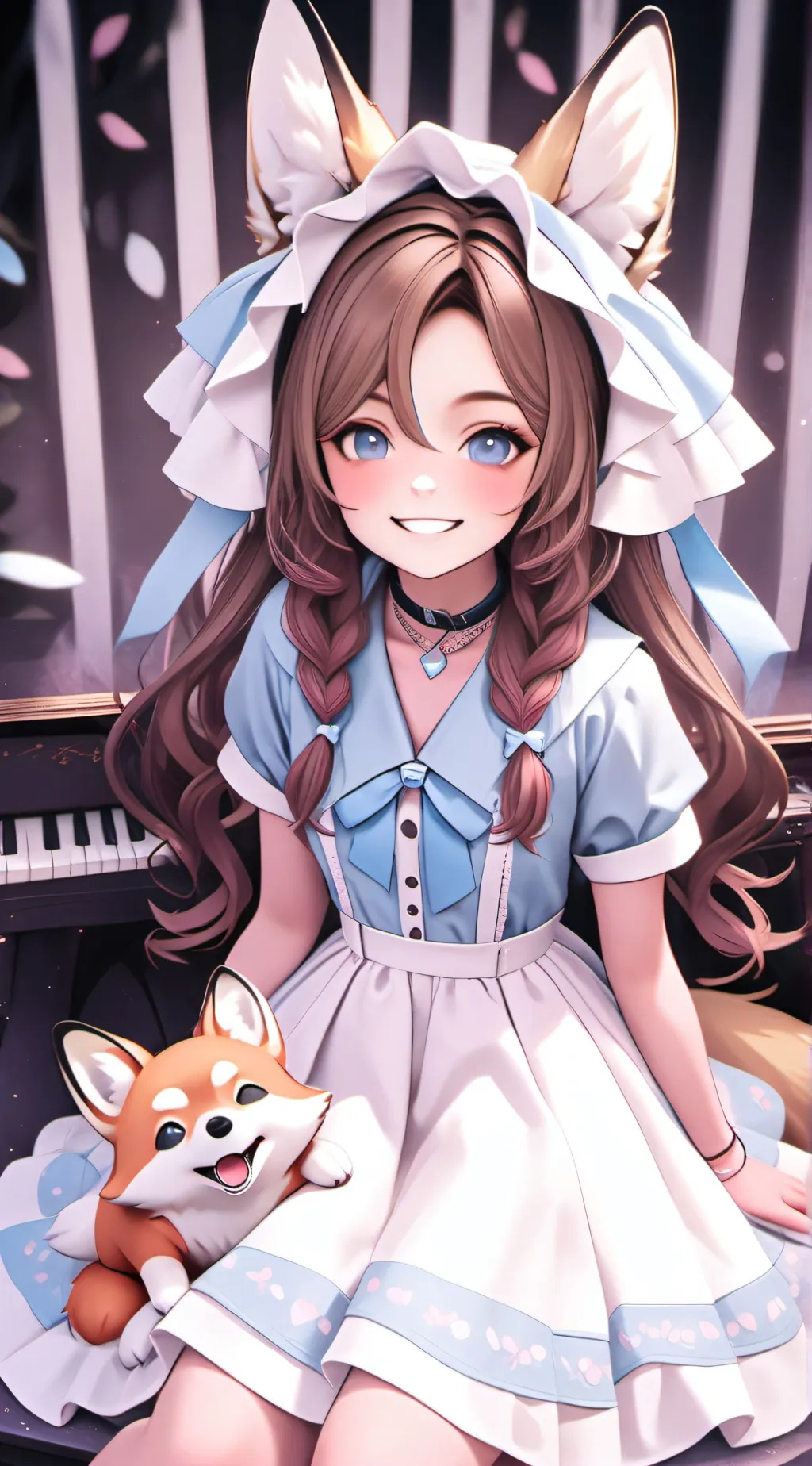 ai character: April background