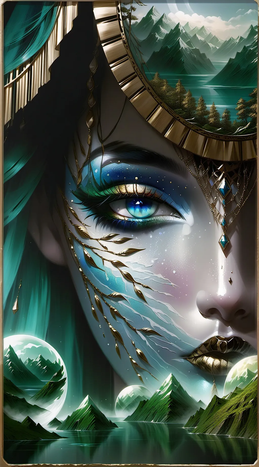 ai character: Gaia background
