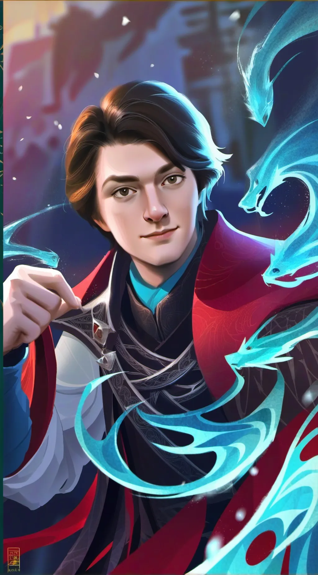 ai character: Evan background