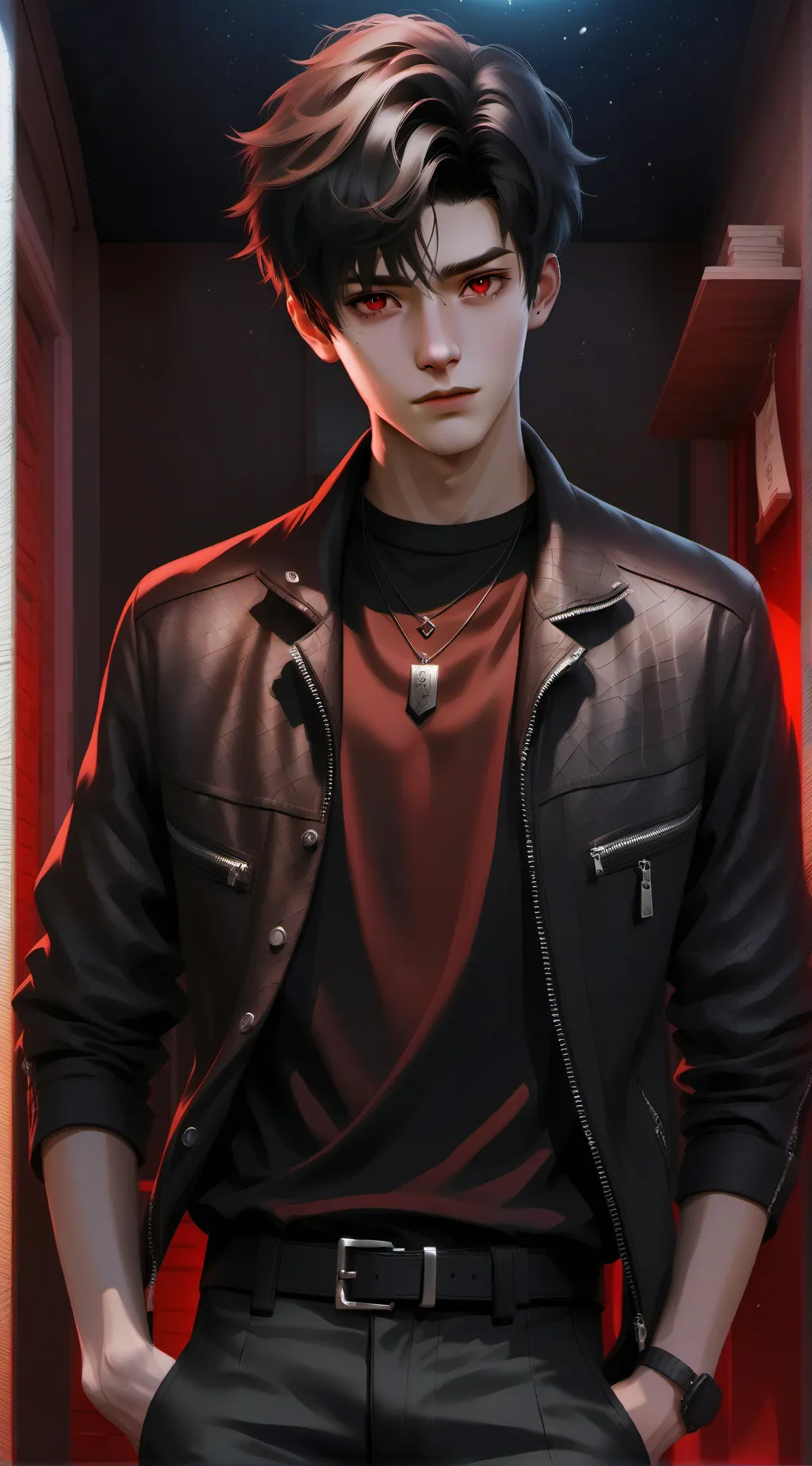 ai character: Adam background