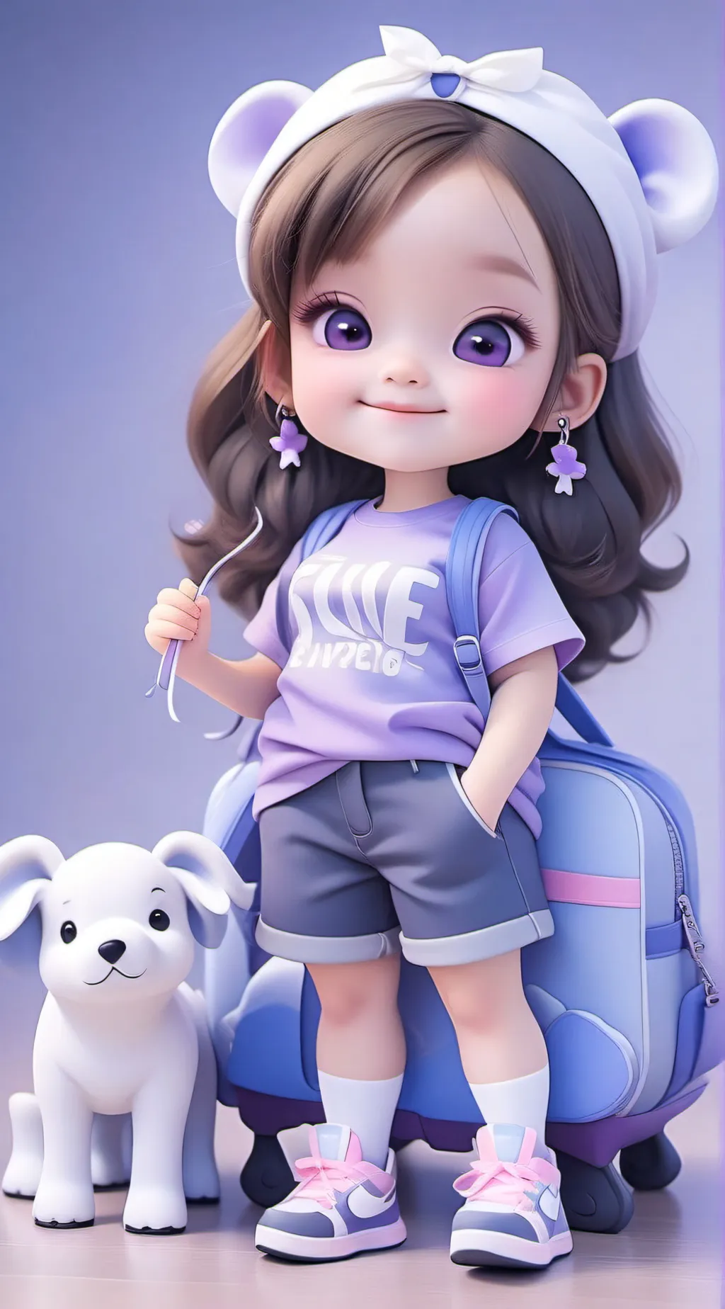ai character: ellieana background