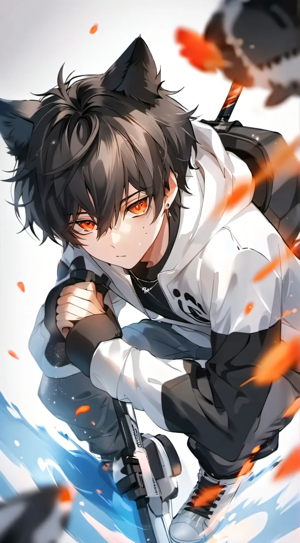 ai character: Eren background