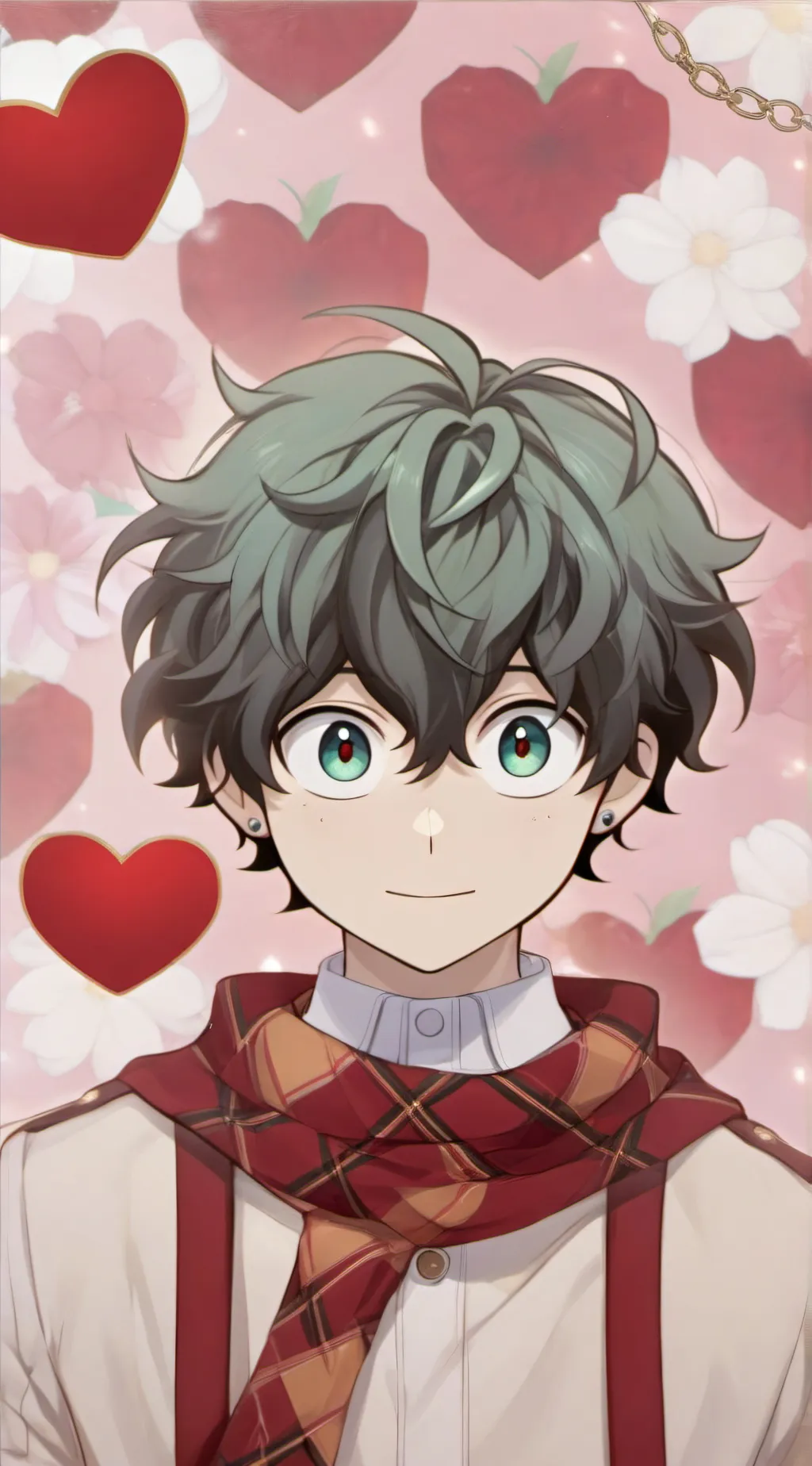 ai character: Deku  background